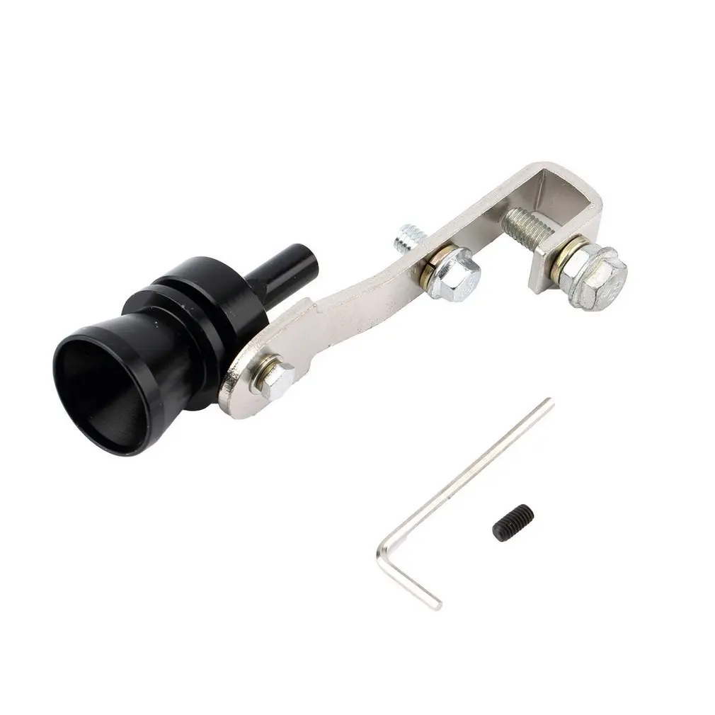 Universal Car Turbo Sound Whistle, dispositivo de reajuste do veículo, tubo de escape, simulador de som, TurbMuffler, Novo, 2022