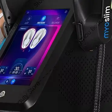 

Аппарат для коррекции фигуры EMS RF Sculpting: Сжигание жира, похудение, стимуляция мышц, 6500 Вт, HI-EMT MYOslim EMS