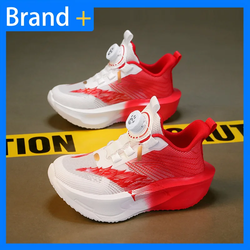 

Children Sports Shoes Summer New Soft Anti Slip Cushioning Campus Competition Running Shoes Comfort Soft Sole Casual Sneakers