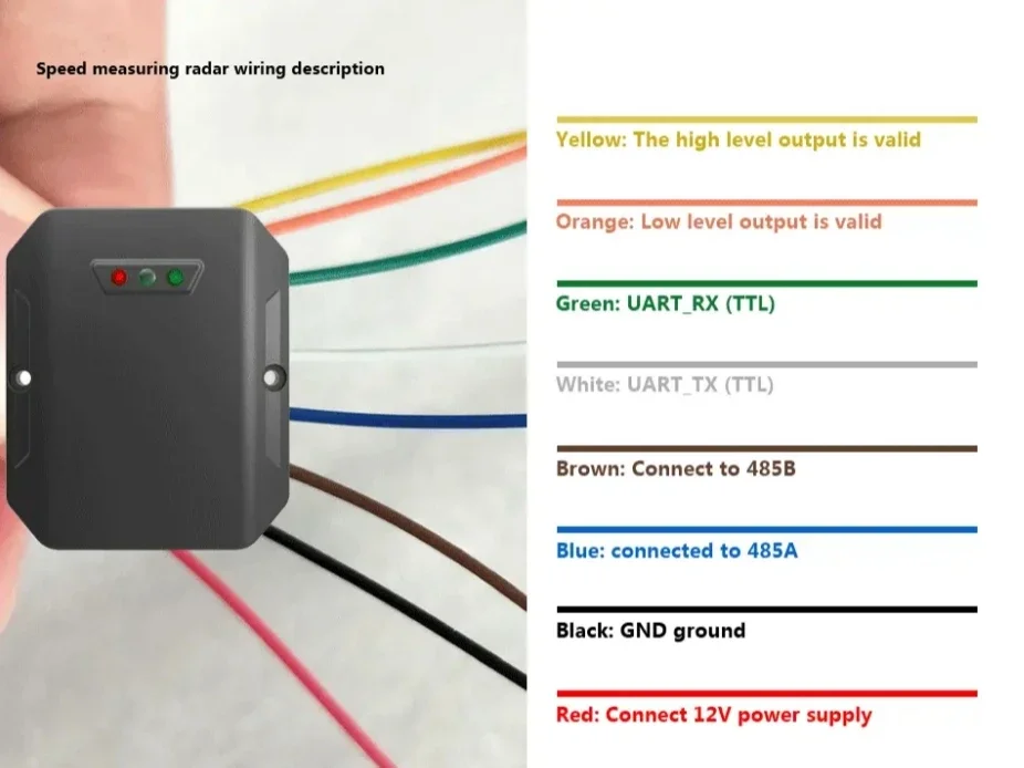 Best price Radar detector for car speed 24 GHz Millimeter Wave Radar Sensor CW detects moving