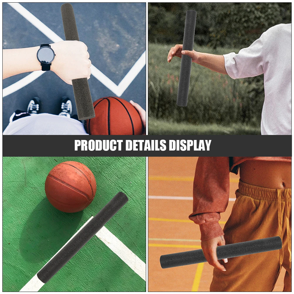 2pcs บาสเกตบอลการฝึกอบรม Stick 55 ซม.5 ซม.ผ้าฝ้ายน้ําหนักเบา Blocking Bar สําหรับ Dribble ฝึก Jamming อุปกรณ์บาสเกตบอล