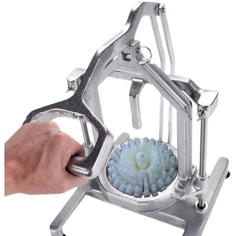 

16 Equal Parts Onion Cutting Manual Onion and Scallion Slicer Commercial Onions Cutting Tool Fruit Vegetable Cutter