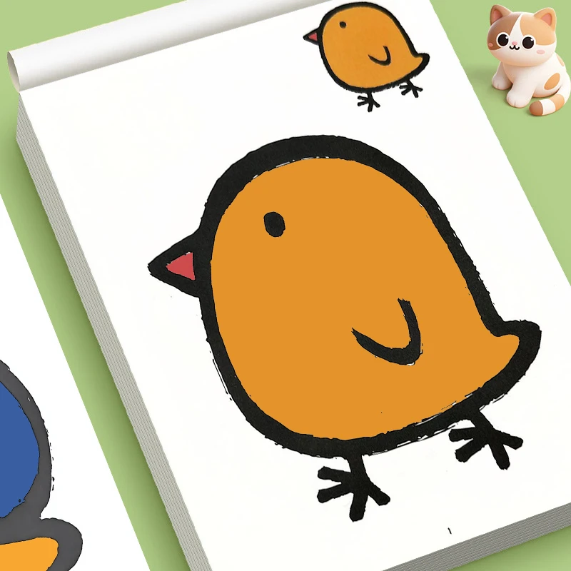 Kids Early Educational Coloring Book ,Stress Relief Art Workbook to Inspire Children's Exercise Basic Hand Painting Skills