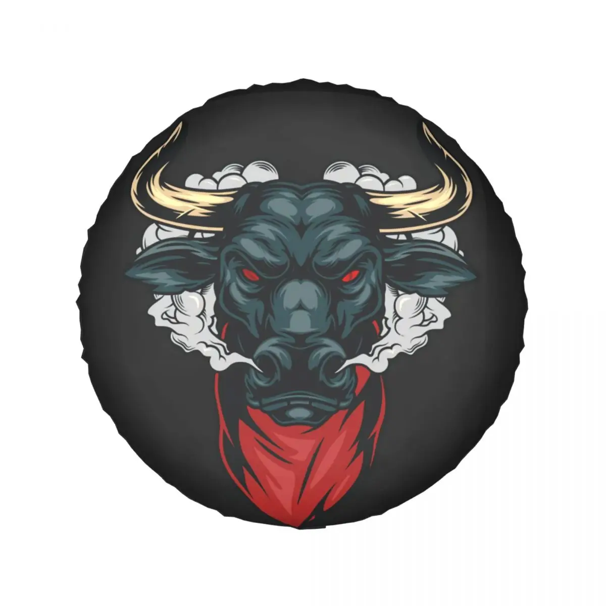 Bull Spare Tire Cover for Grand Cherokee Jeep RV SUV Camper Edgy Bullfight Car Wheel Protector Covers 14