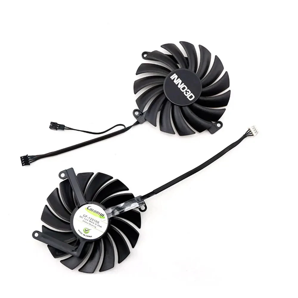 NEW 85MM 4PIN CF-12910S RTX3050 GPU Cooler for Inno3D GEORCE RTX 3050 3060Ti 3070 TWIN X2 OC Graphics Card Fan