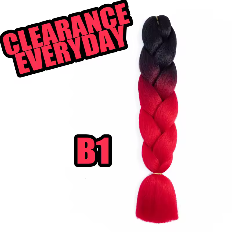 Synthetic Kanekalon Crochet Hair Braiding Hair Pre Stretched Curly Jumbo Braids Extensions Hair Accessories For Girls Braids - Image 52