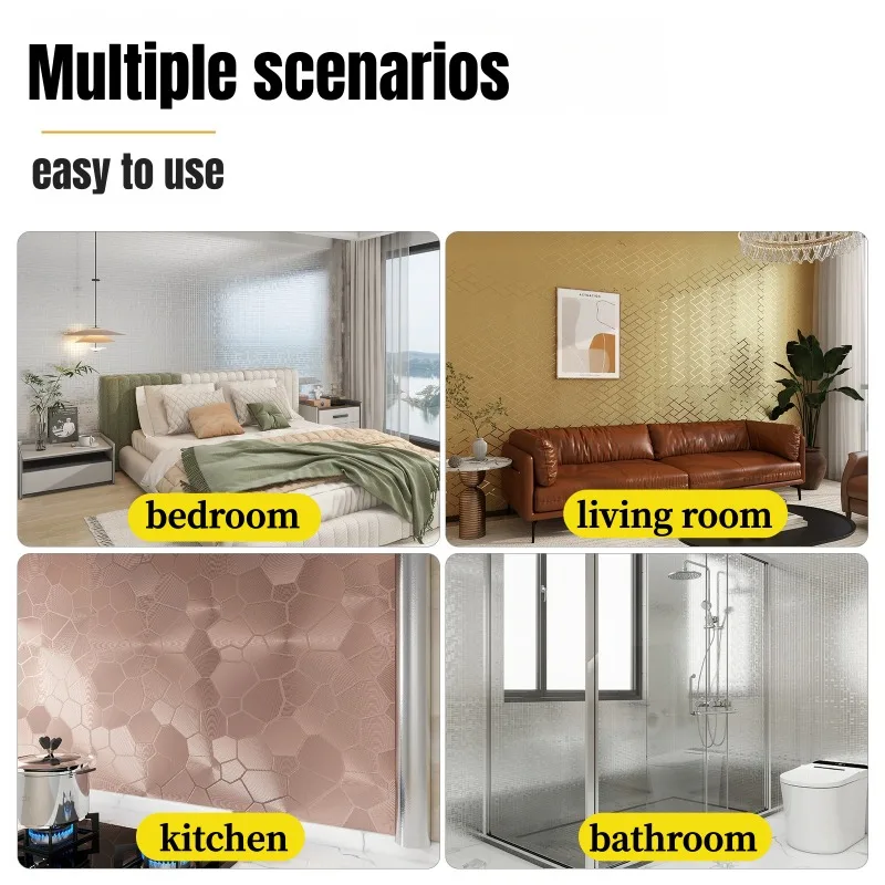 Modern Style Stripe Grid Self Adhesive Wallpapers Peel and Stick for Bedroom Living Room TV Background Wall Home Decor Removable