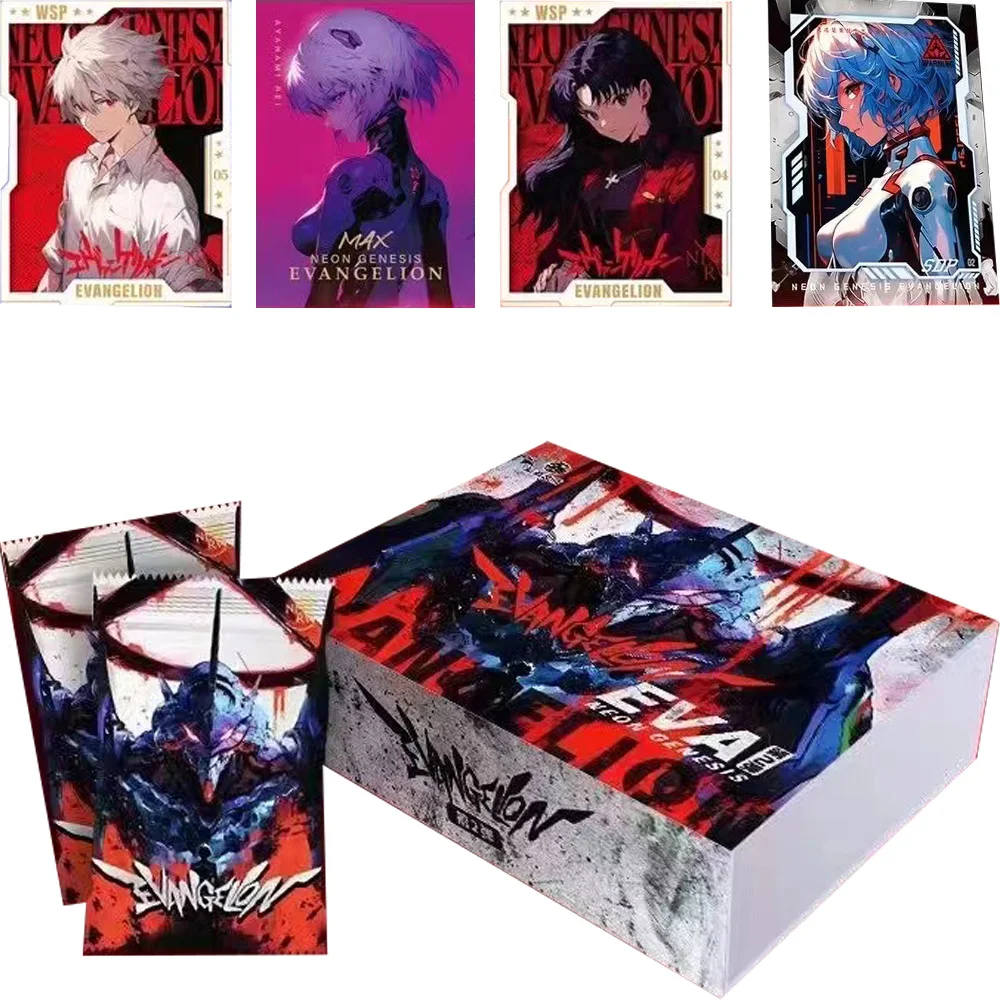 

EVA Neon Genesis Evangelion Card Asuka Ayanami Rei Card Machine Mecha Collection Card Toy Gift Kids Gifts