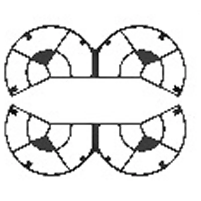 ES800Pro Drone ES800 PRO Brushless Motor RC Quadcopter Spare Parts Protection Circle