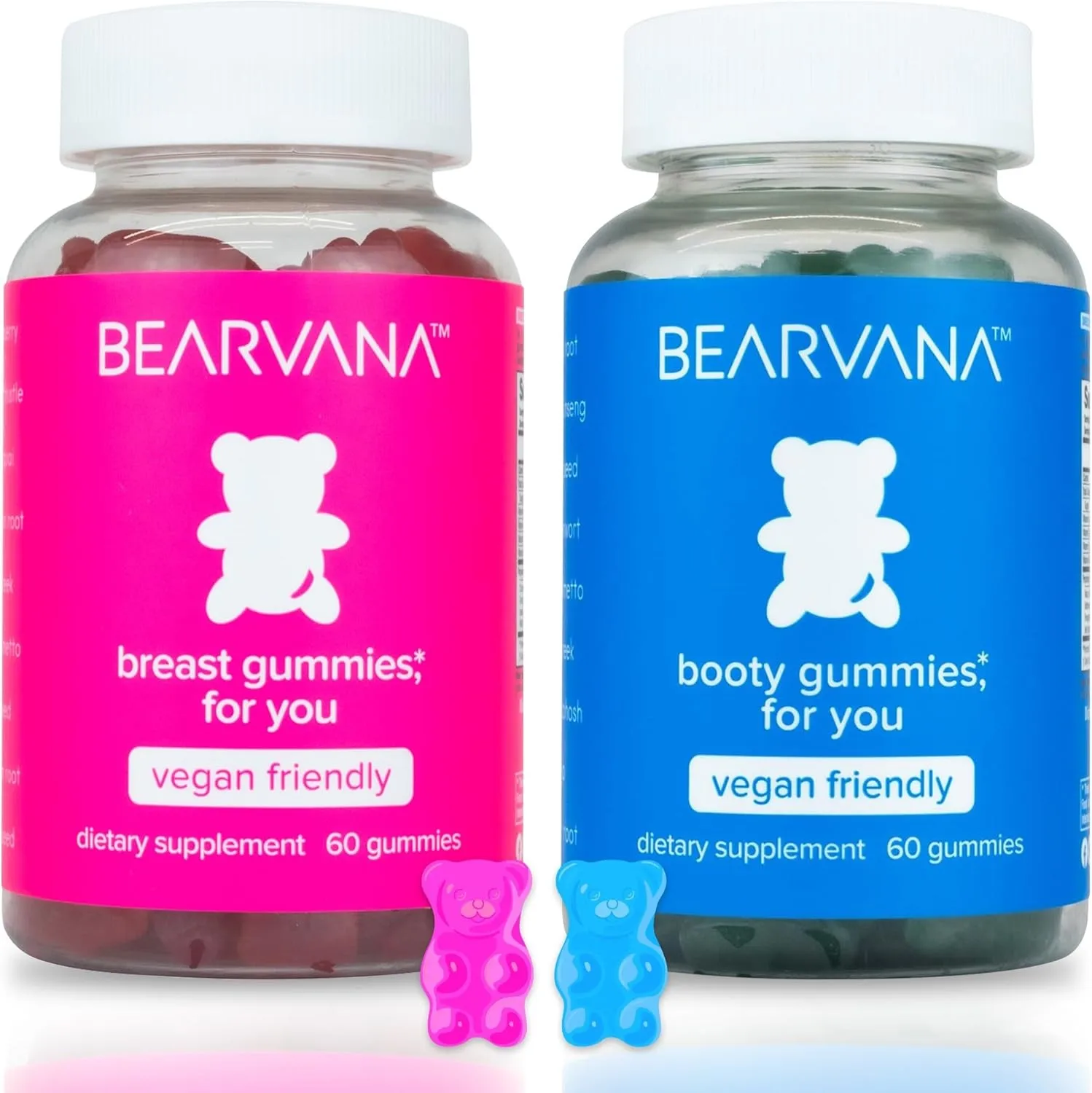 

Support & Peach Support Combo Pack Gummies for Women - Boost Energy and Improve Mood