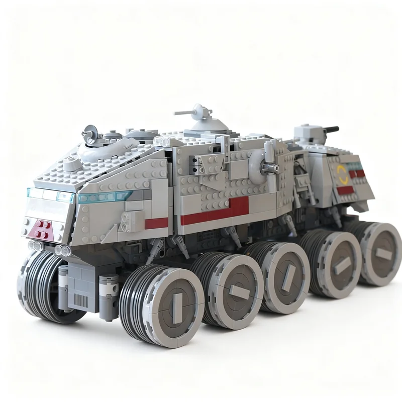 

1531PCS MOC Space Battle Turbo Tank Model Premium Display Assembly Bricks DIY Creative Home Decor Gift Collectible Collection