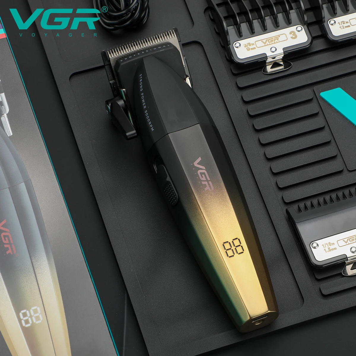

VGR 003 Машинка для стрижки волос 906, высококачественная машинка для стрижки волос 308, профессиональный набор Vgr 003, 9000 об/мин, 45