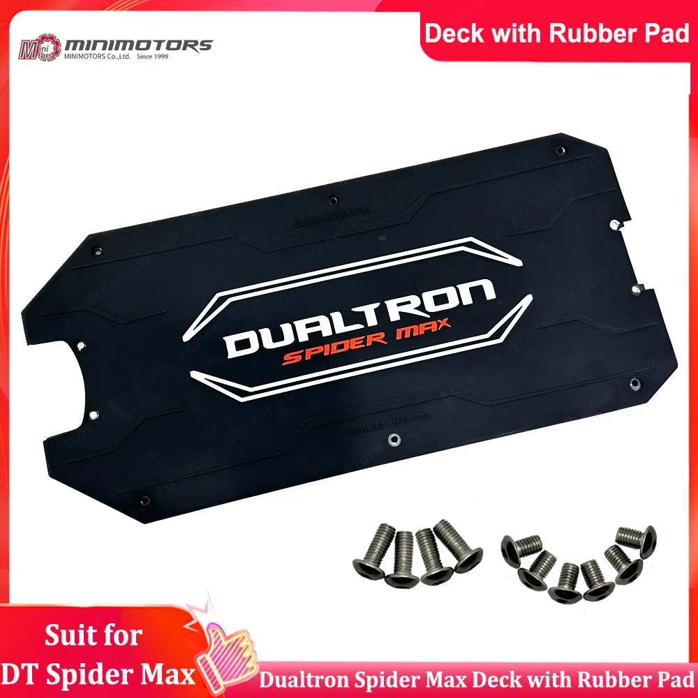 Original Dualtron Spider Max Rubber Deck Mat Rubber Pedal Pads Suit for Official Dualtron Spider Max Electric Scooter