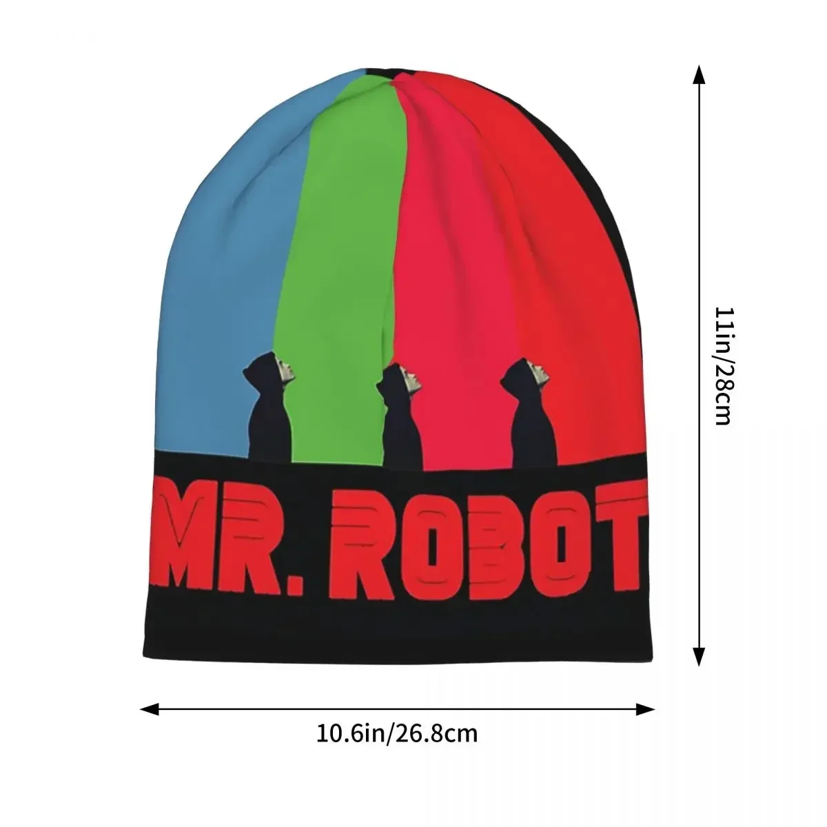 Mr Robot Coding Programming (4) Warm Knitted Cap Hip Hop Bonnet Hat Autumn Winter Outdoor Beanies Hats for Men Women Adult