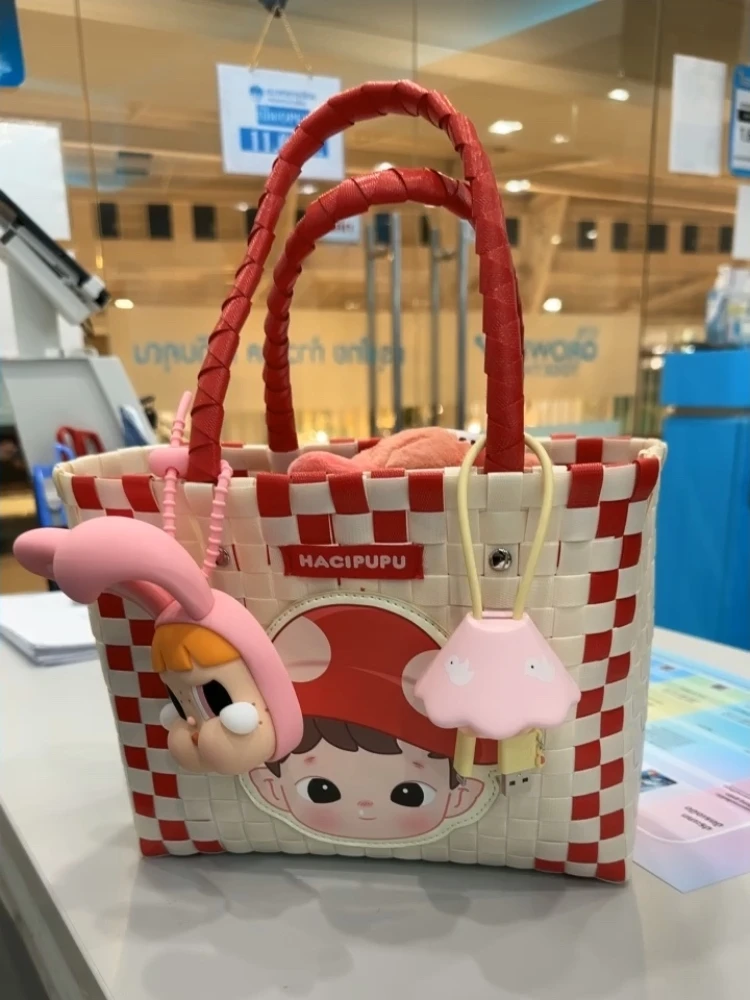 Hacipupu Forest Adventures Collection Gift Storage Bag Kawaii Anime Figure Bag Decoration Ornament Commuter Leisure Bag