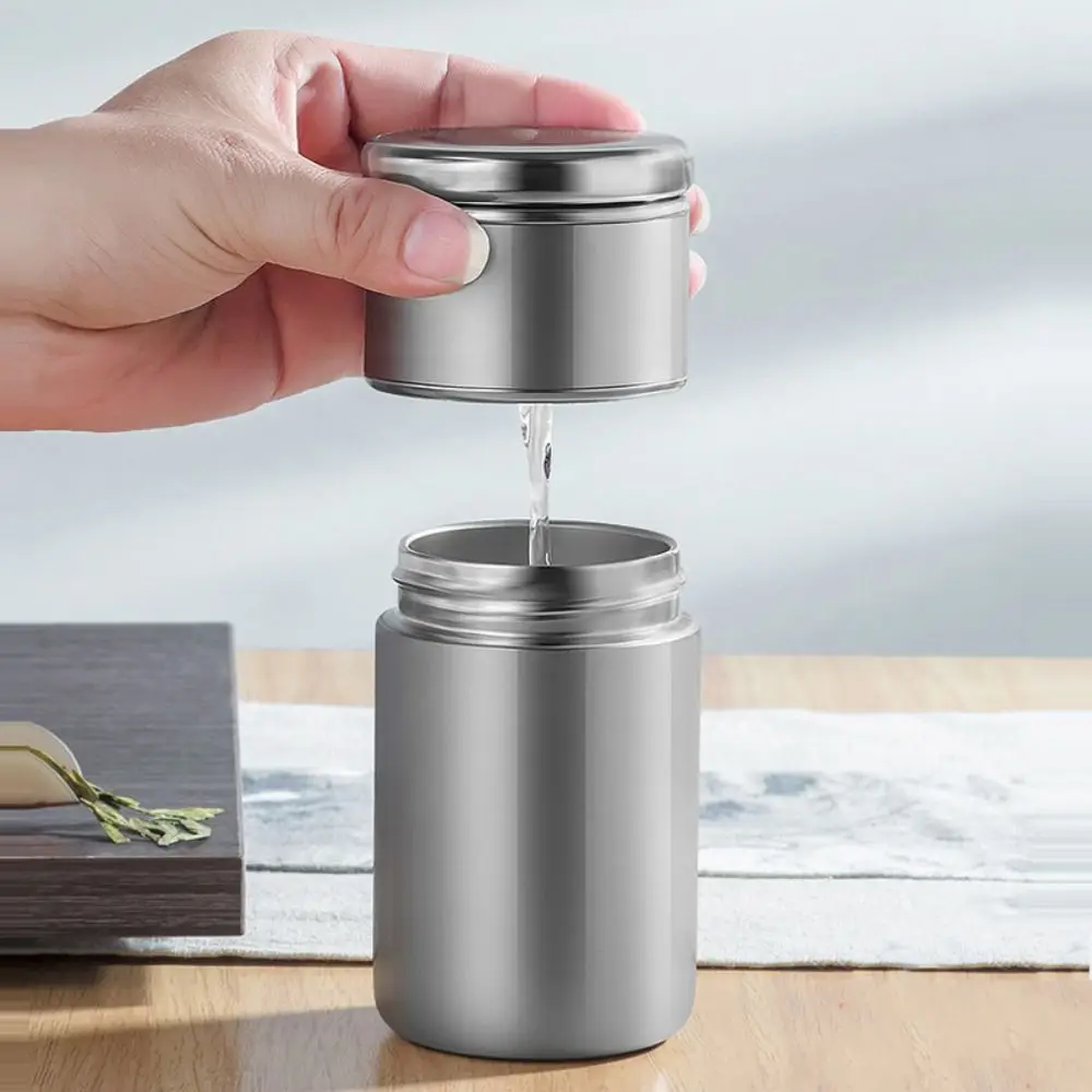 

300ml/450ml Tea Vacuum Flask with Filter Stainless Steel Thermos Cup Leak-Proof Non-slip Bottom Tea Separation Insulated Bottle