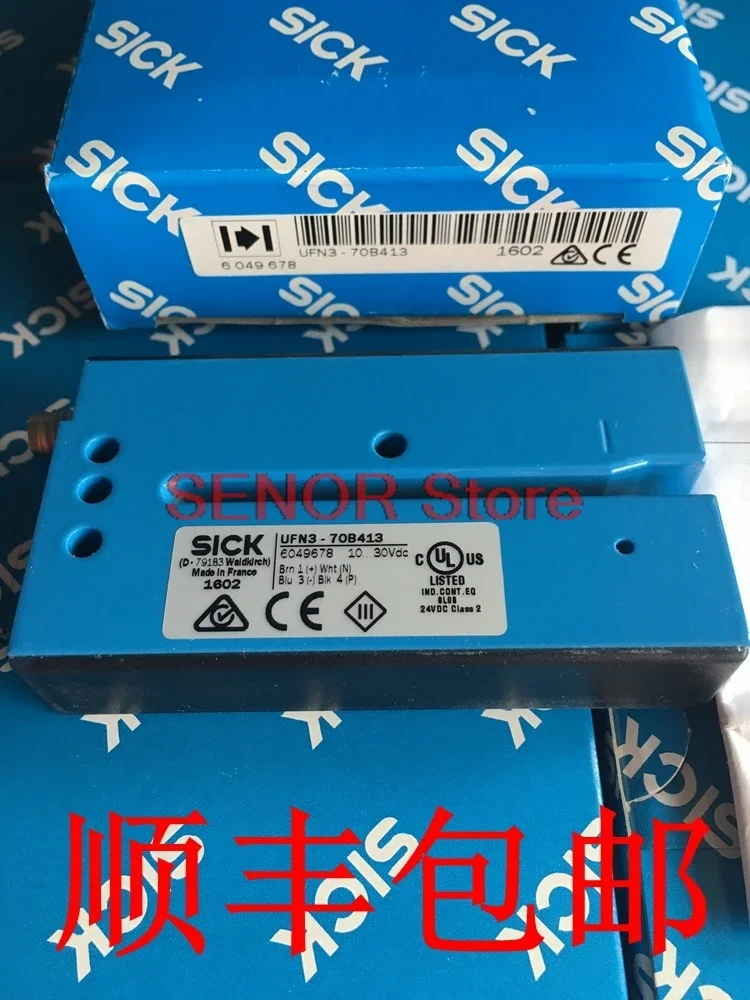 

Brand new original transparent label sensor UFN3-70B413 ultrasonic slot switch