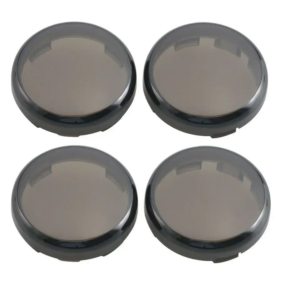 Upgrade Your For Harley's Turn Signals with Smoke Lens Covers Perfect for XL883 48 Electra Glide Dyna and More