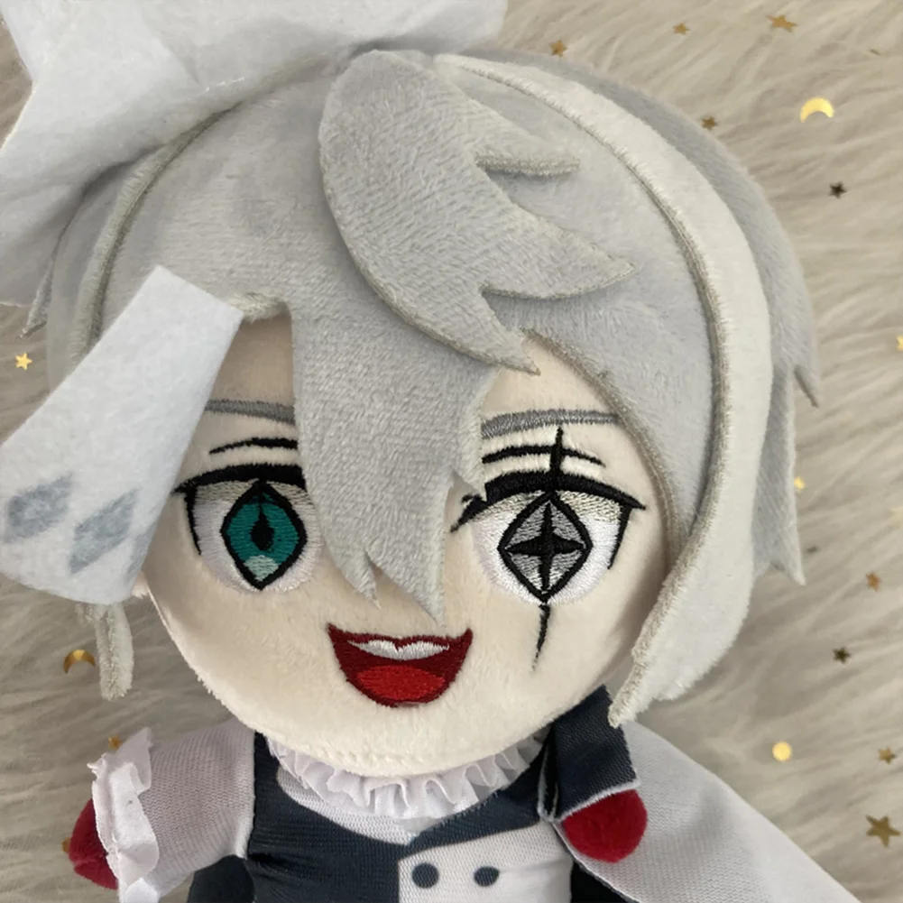 BSD anime peluche poupée Sigma Gogol peluche poupée Cosplay dessin animé mignon doux peluche oreiller bureau décoration collection statue cadeau 20 cm