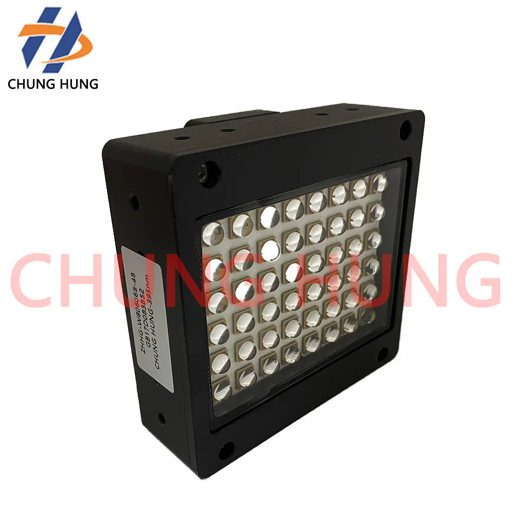 W8060 High Power Water-Cooled UV LED Curing Lamp Green for High-Speed Inkjet Printer Soft Film Label Drying Oil Spray Printing