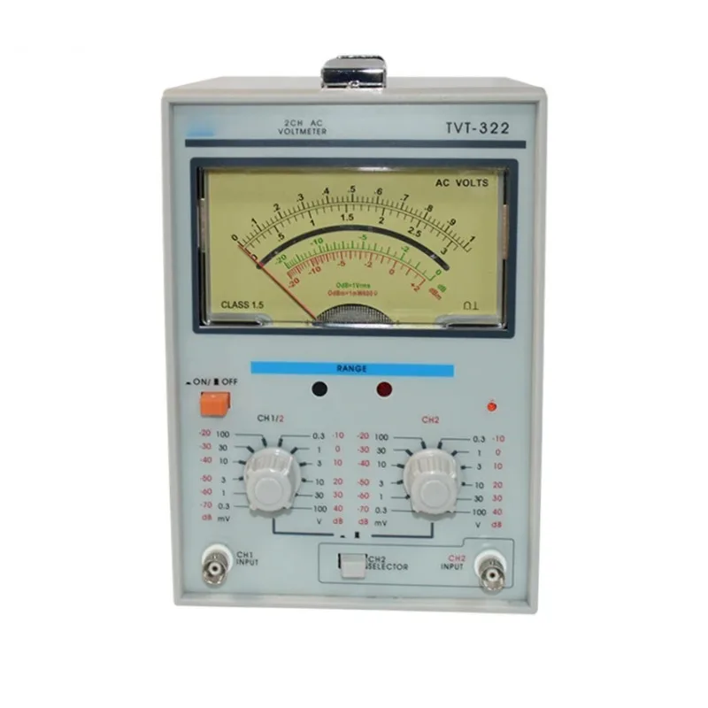 Quality Pointer Voltage Measuring Instruments  Dual Channel Milivoltmeter Double Needle Millivoltmeter New Design High