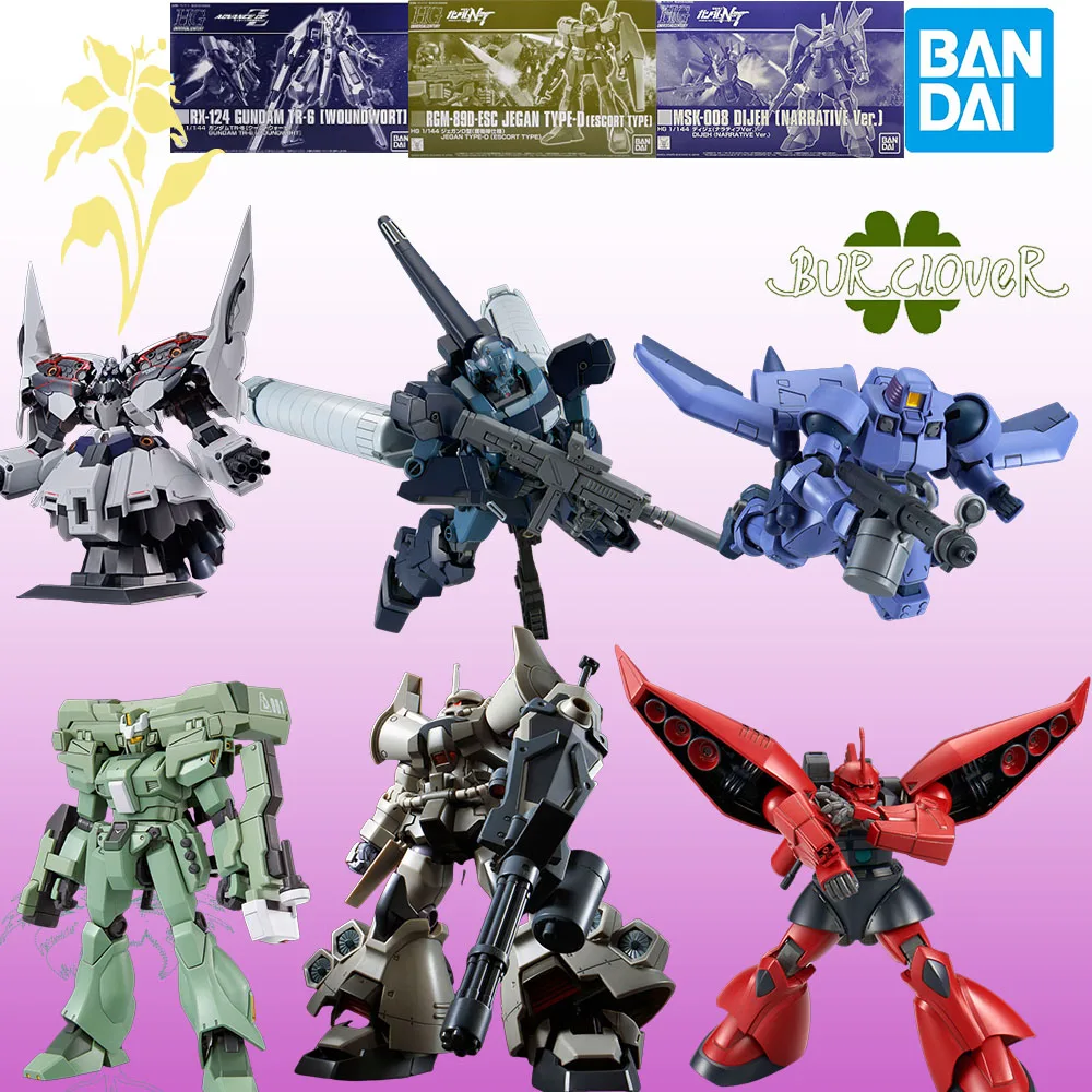 

Bandai Genuine HG HGUC PB IMS-08TX/N EFREET NAGHT LEO WOUNDWORT JESTA Anime Action Figure Assembly Model Toys Gifts in stock