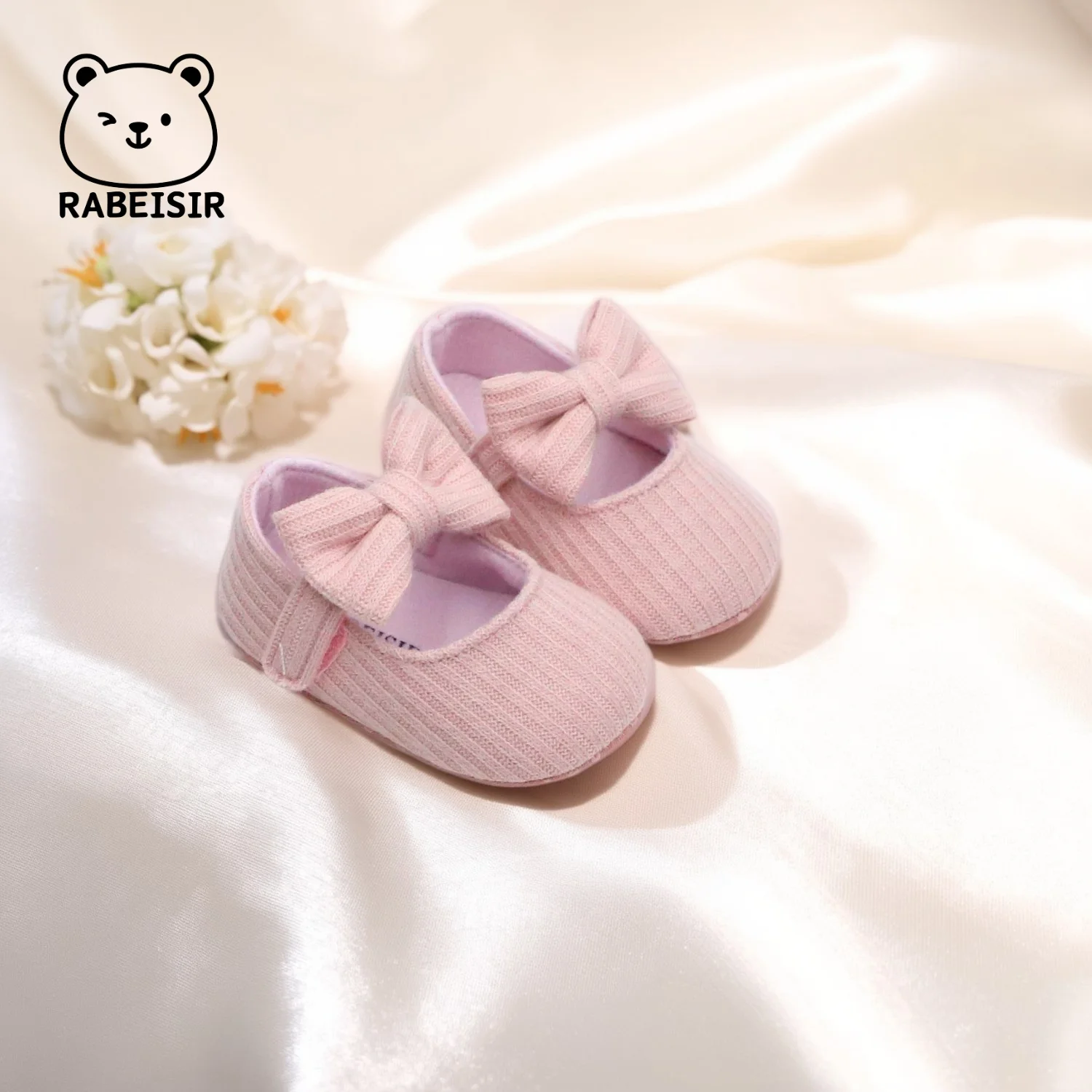 

Обувь для маленьких девочек, весенне-осенняя обувь принцессы, обувь для новорожденных 0-18 месяцев, обувь на мягкой подошве, противоосенняя обувь, обувь на плоской подошве для малышей