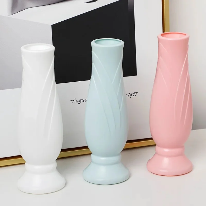 Nordic Plastic-Look Vase for Weddings, Home Decor, Dining Tables, DIY Gifts, Bonsai, Parties Garden Decor Ornaments