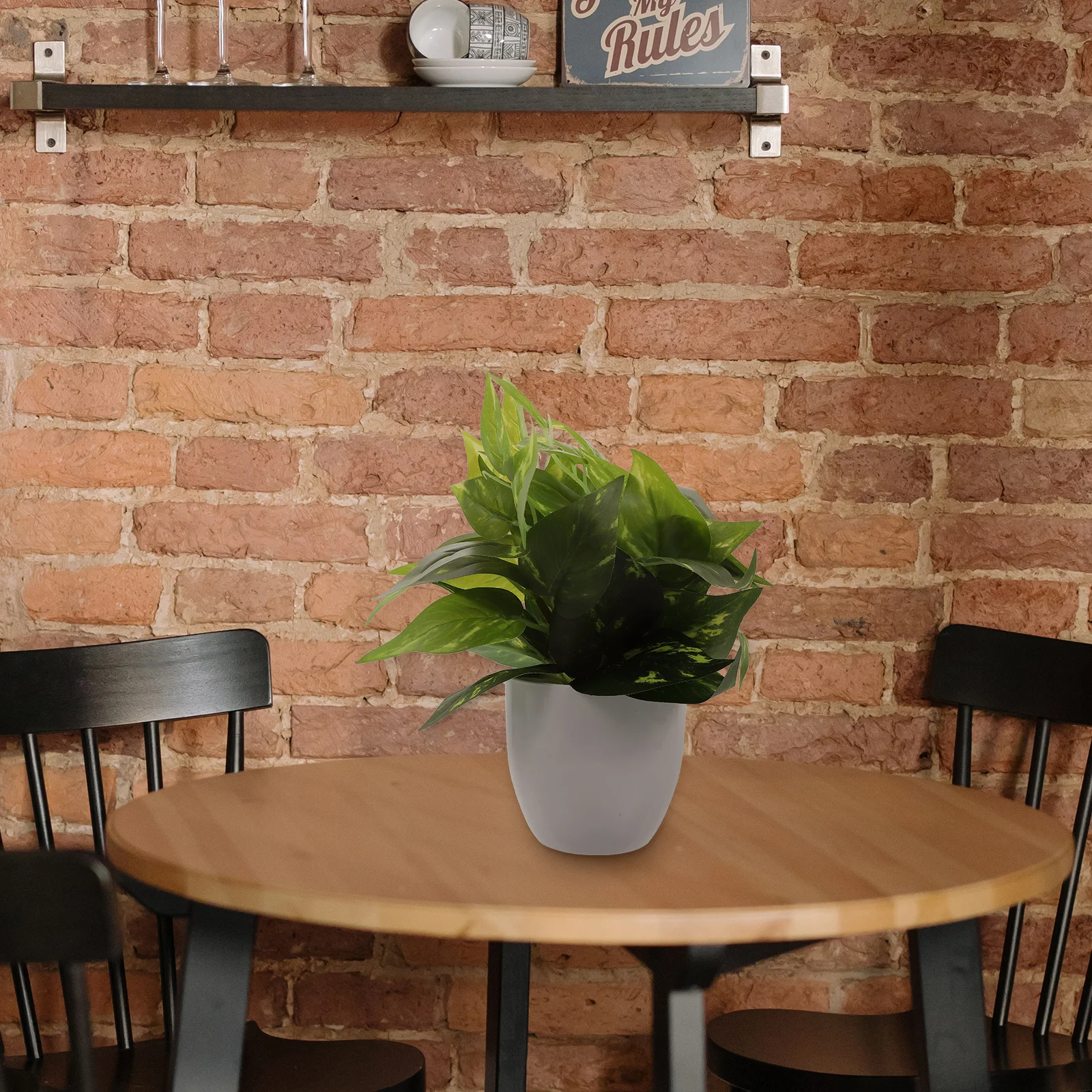 

3Pcs Simulation Green Plant Realistic Potted Artificial Bonsai Desktop Decoration Home Villa Restaurant Small Plant Ornament