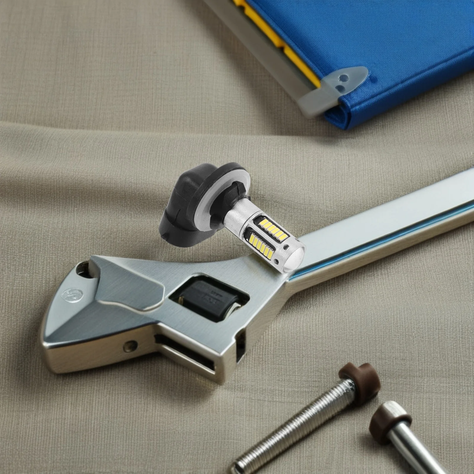 2 قطعة عربة جولف المصابيح الأمامية مشرق المصابيح الأمامية للسيارات ليلة القيادة واسعة شعاع التغطية جميع الأحوال الجوية الموثوقية