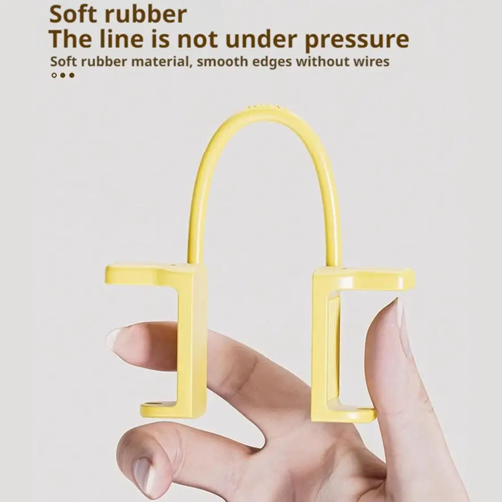 2-in-1 Data Cable Storage Buckle, Home Desktop Charging Fixed Cable, Winder Data Manager, Storage Cable Cable F9O4