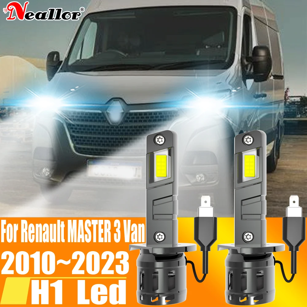 

H1 Led Light Canbus Bulb Car Headlight High Power Auto Fog Diode Moto Driving Running Lamp 12V 55W For Renault Master 2010~2023