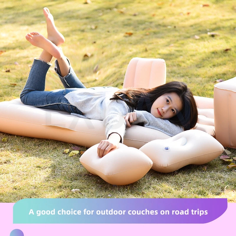 Car Supplies Rear Sleeping Mattress Car General Purpose Rear Sleeping Mattress Travel Car Inflatable Bed  Air Cushion Bed