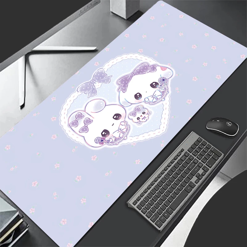 

Anime Mouse Pad Gamer Keyboard Pad Desk Strawberry Blueberry Rabbit Mouse Mat Carpet Rubber Tapis Souris Gaming Notbook Mousepad