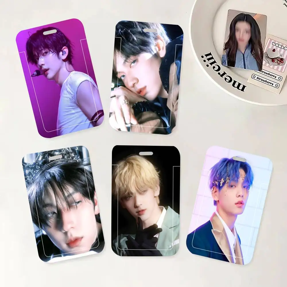 

Держатель для ID-карты K-pop SOOBIN, шейный ремешок-подвеска, держатель для бейджа, шнурок-брелок, чехол для рабочего пропуска, подарок