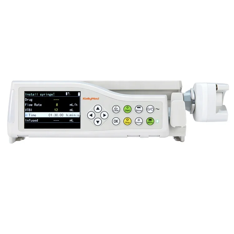 2026 High Quality Single Channel High Precision Portable Automatic Syringe Pump for Hospital for Vet