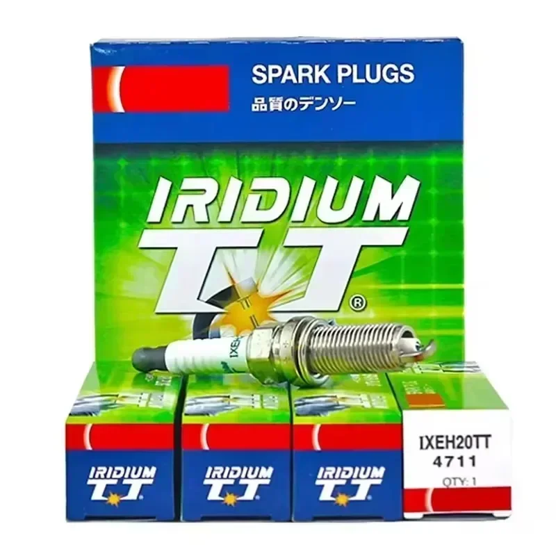 Bujía doble Idirium 4711 IXEH20TT para Toyota Auris Corolla C-HR RAV4 Prius Yaris Nissan Tiida x-trail Teana Qashqai 1,8 2.0L