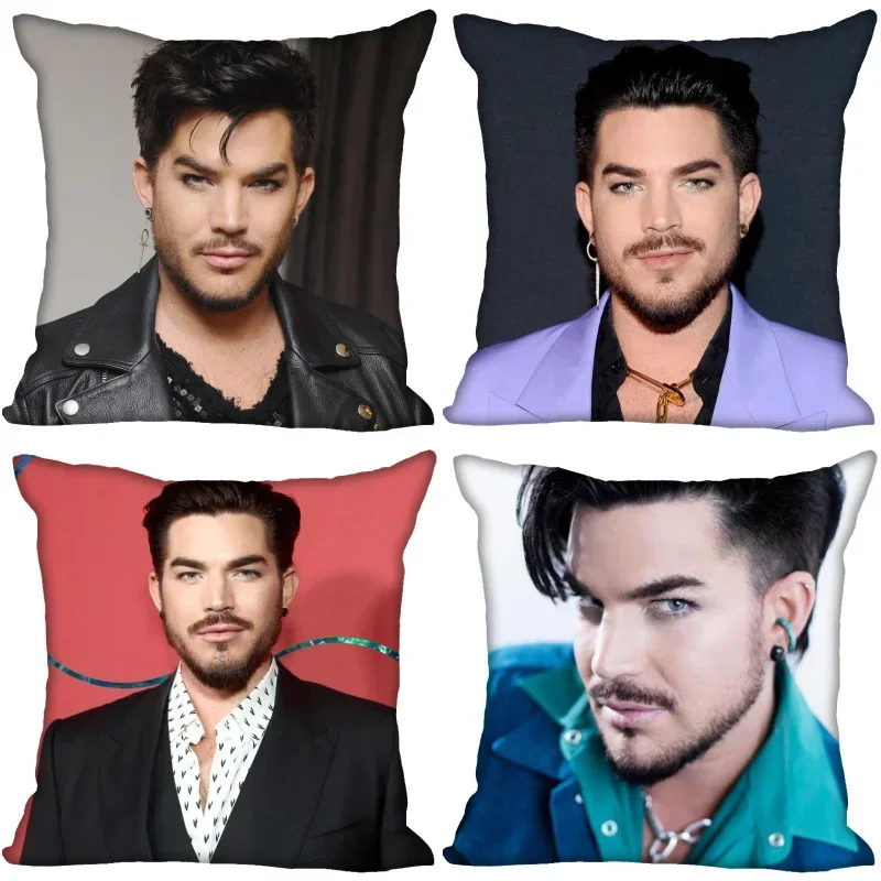 New Adam Lambert Pillow Case For Home Decorative Pillows Cover Invisible Zippered Throw PillowCases 45X45cm 0603