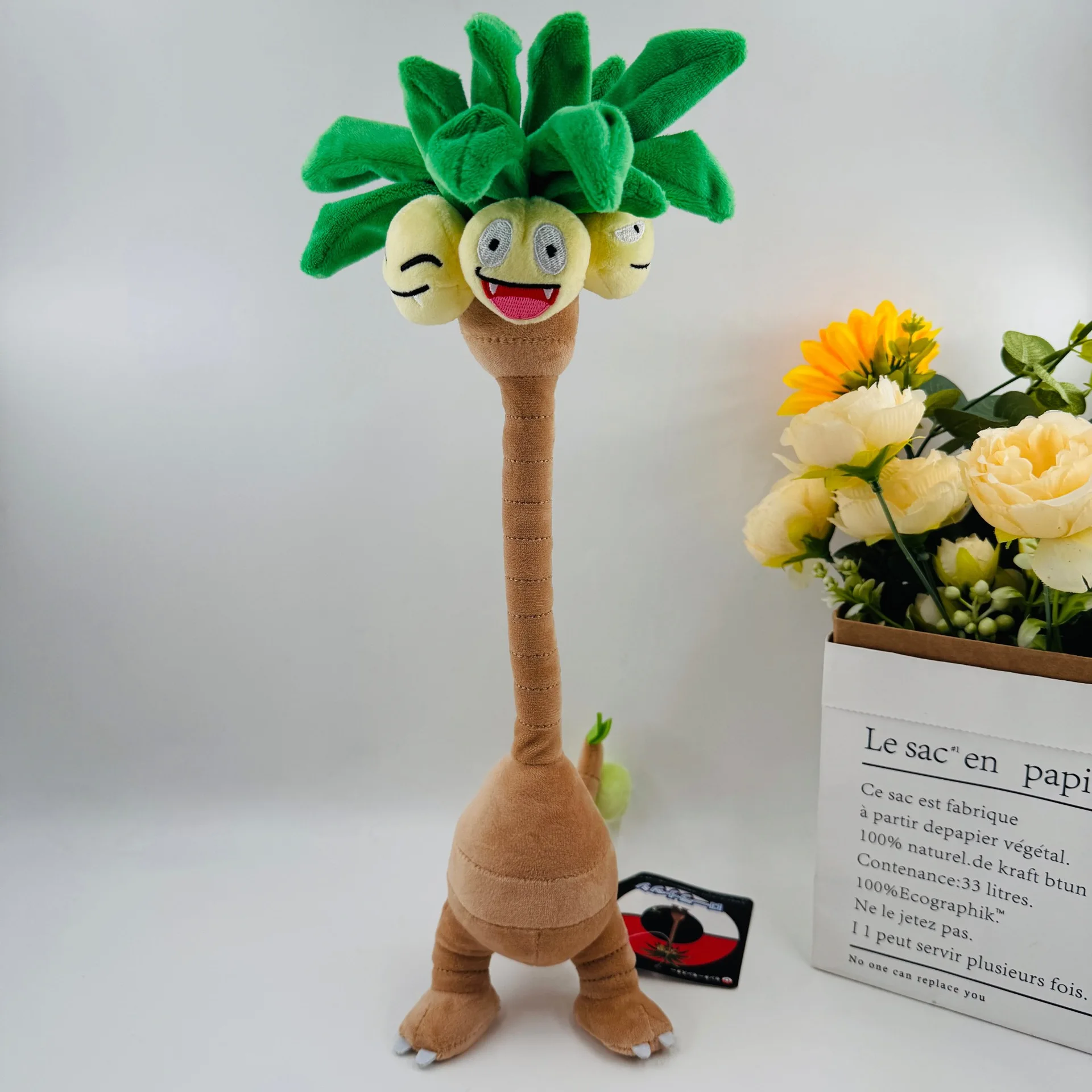 

Плюшевая игрушка Pokemon Pikachu Alola Region Exeggutor Exeggcute Doll Rayquaza Kyogre Toy Azumarill Have Bones Wobbuffet Bewear Growlithe