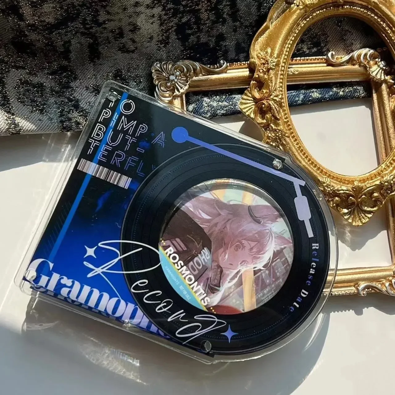 Cosplay acrylic CD disc tray, display and storage, brick clear and high aesthetic decoration, give to girlfriends and friends