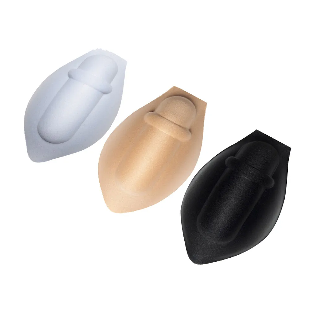 3Pcs 3D U Convex Cup Swim Brief Pads Underwear Bulge Pad Moisture Wicking Inserts Suitable for Swimming Daily Wear