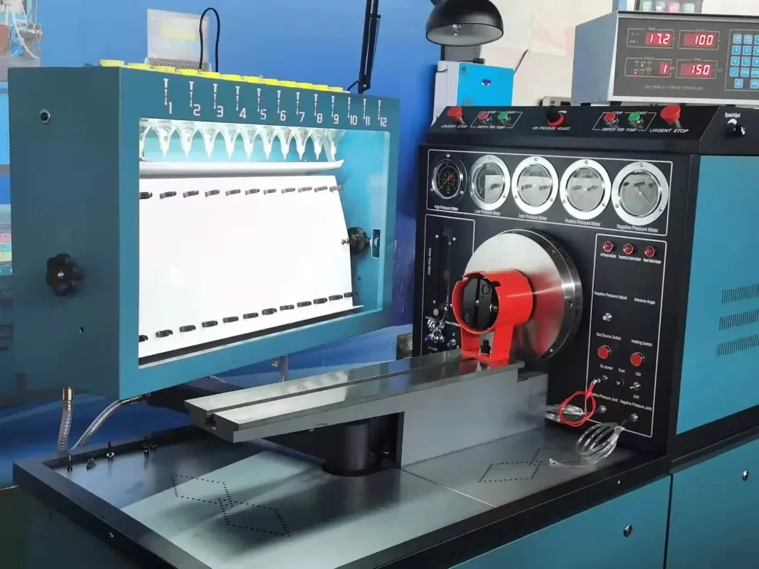 12PSB Pump Test Bench 12PSDW-A 12PSDW-B Calibration Machine for Mechanical Euro 2 Pump Test 12 cylinders