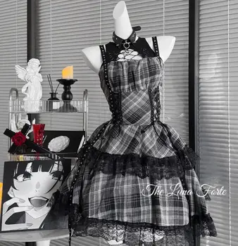 10 best sales Rotes Gothic-Kleid - №7