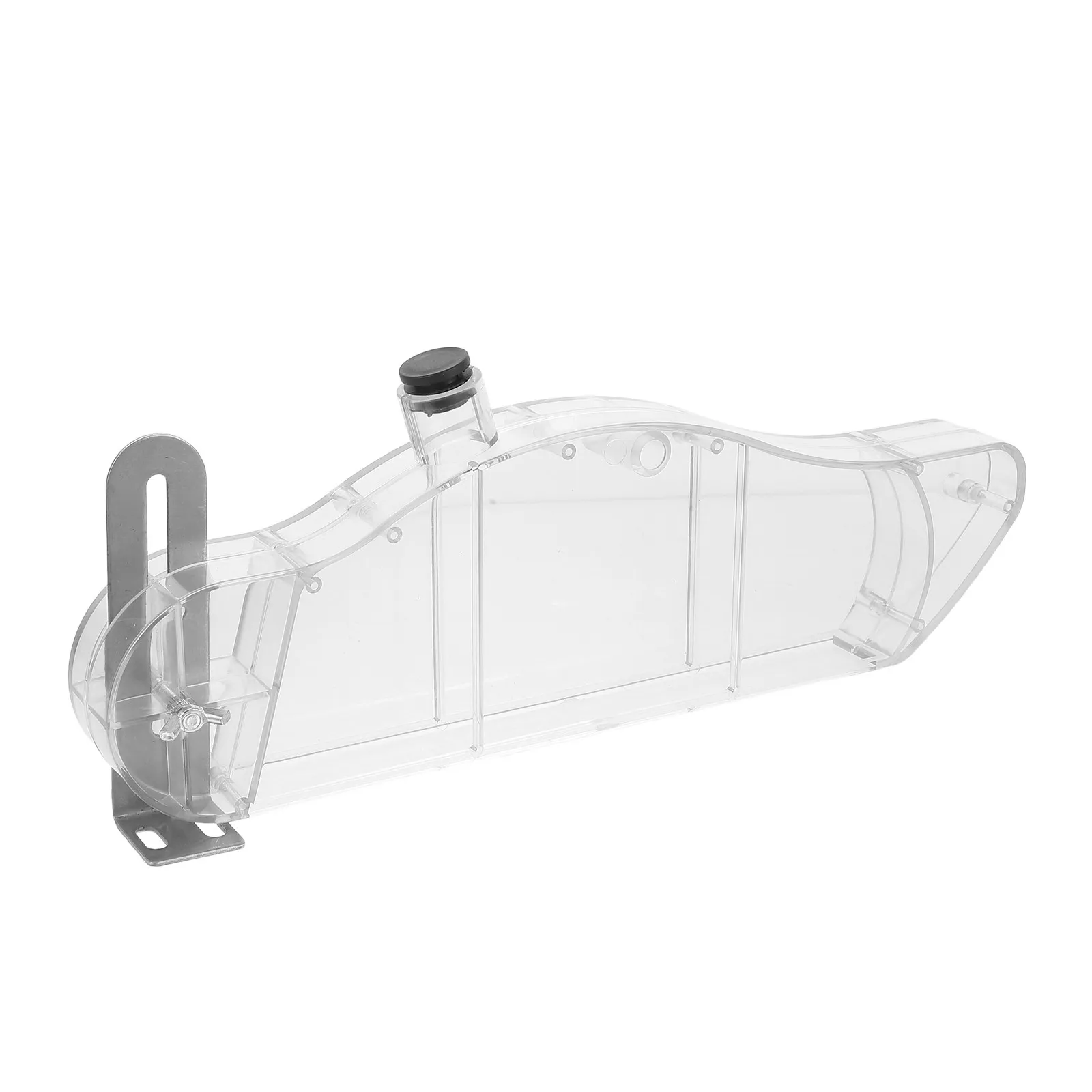 Capot anti-poussière transparent pour scie à table, protection efficace contre la poussière pour la menuiserie, écran de protection pour scie circulaire