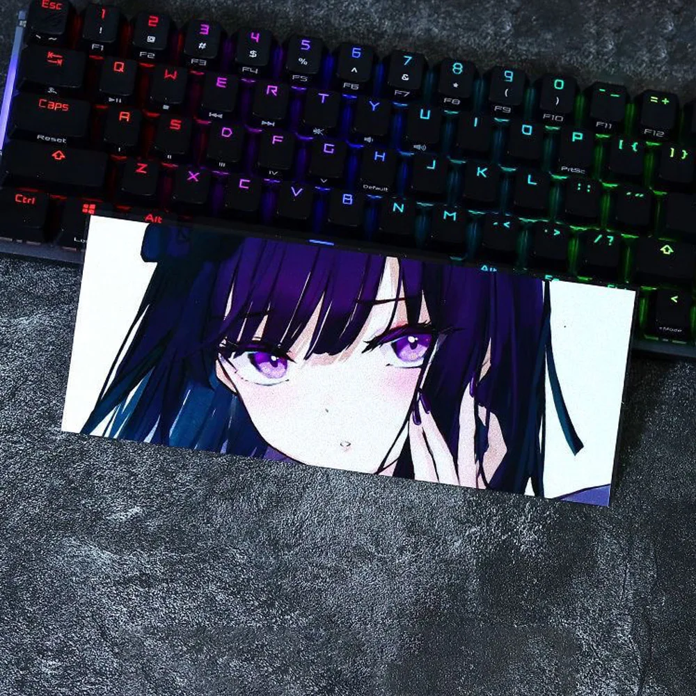 JDM Anime Girl Reflective Motorcycle Stickers Moto Scooter Body Helmet Fuel Tank Decor Vinyl Decals Accessories For Voge ZONTES