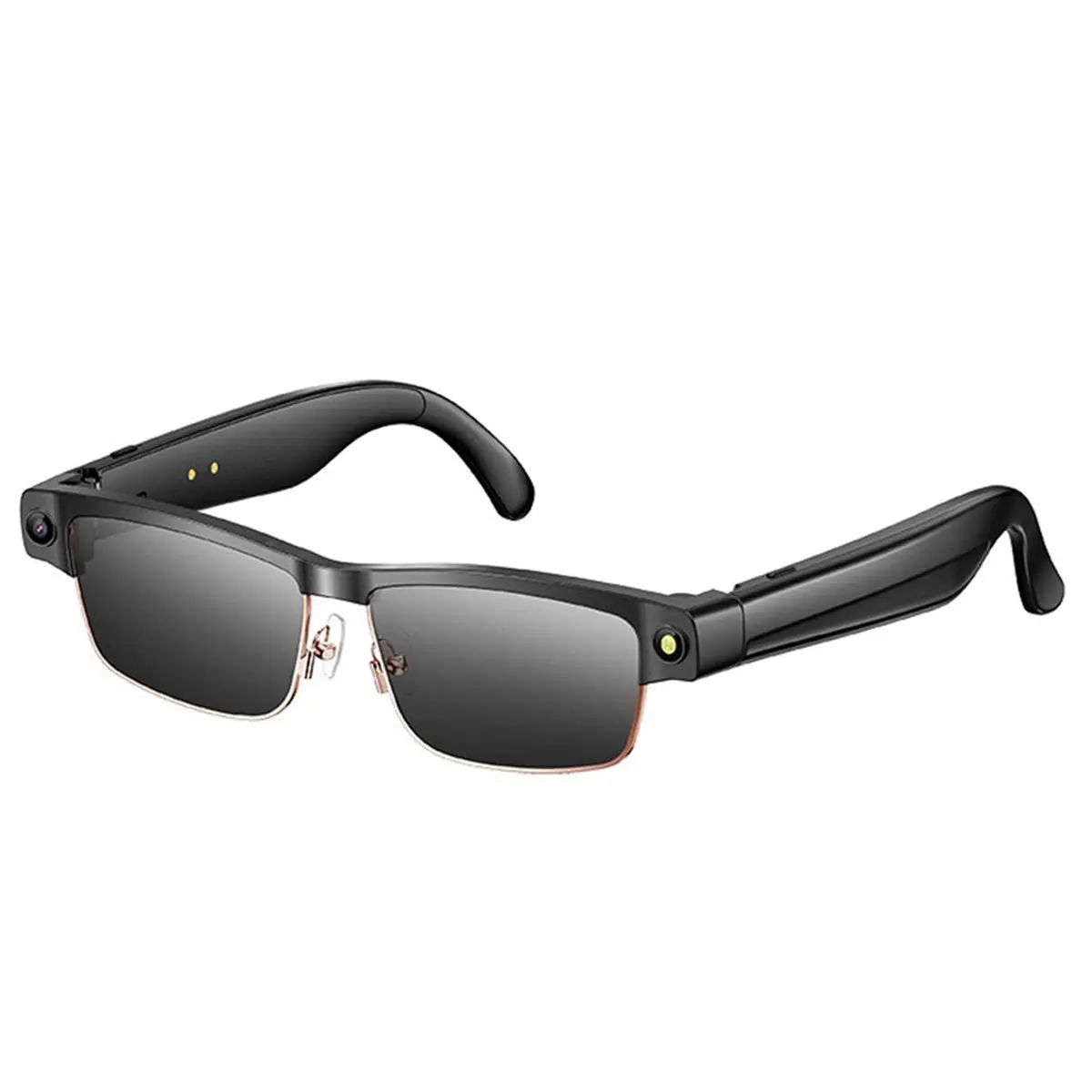 Punctual- AI 4k Camera Smart Sunglasses Bluetooth Voice Call Music Smart Video Sound Record Translation Anti-Blue Light Glasses