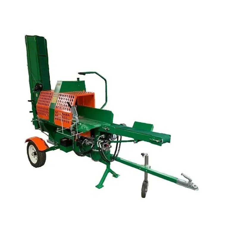 Automatic Firewood Processor Log Splitter Wood Splitting Machine CE Approved Firewood Processor