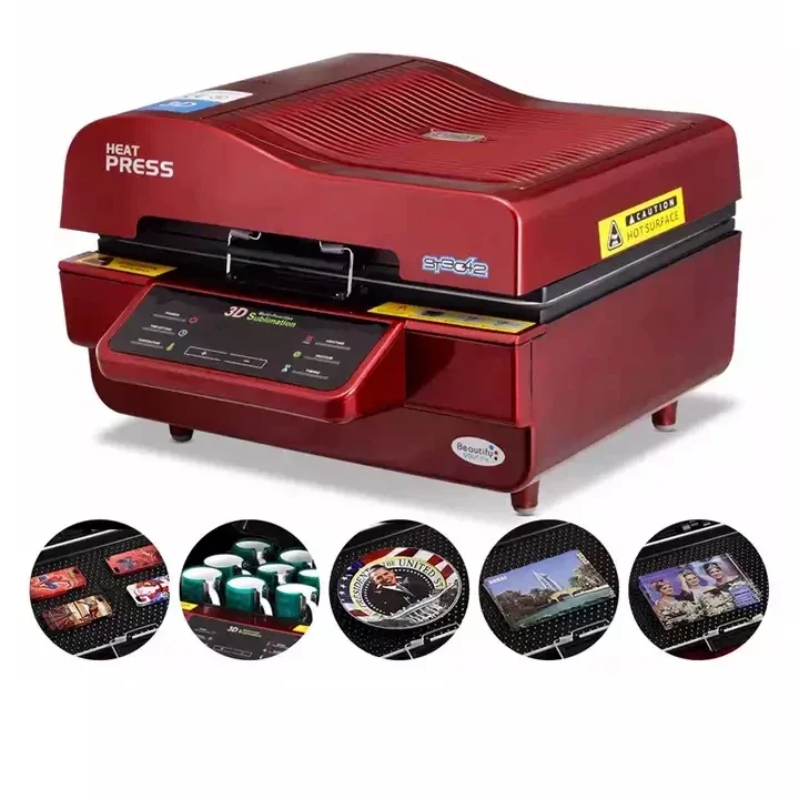 Sublimation Digital Hot Press Press 3D Vacuum Machine Heat Press Machine Printing For Mugs Taza Plate