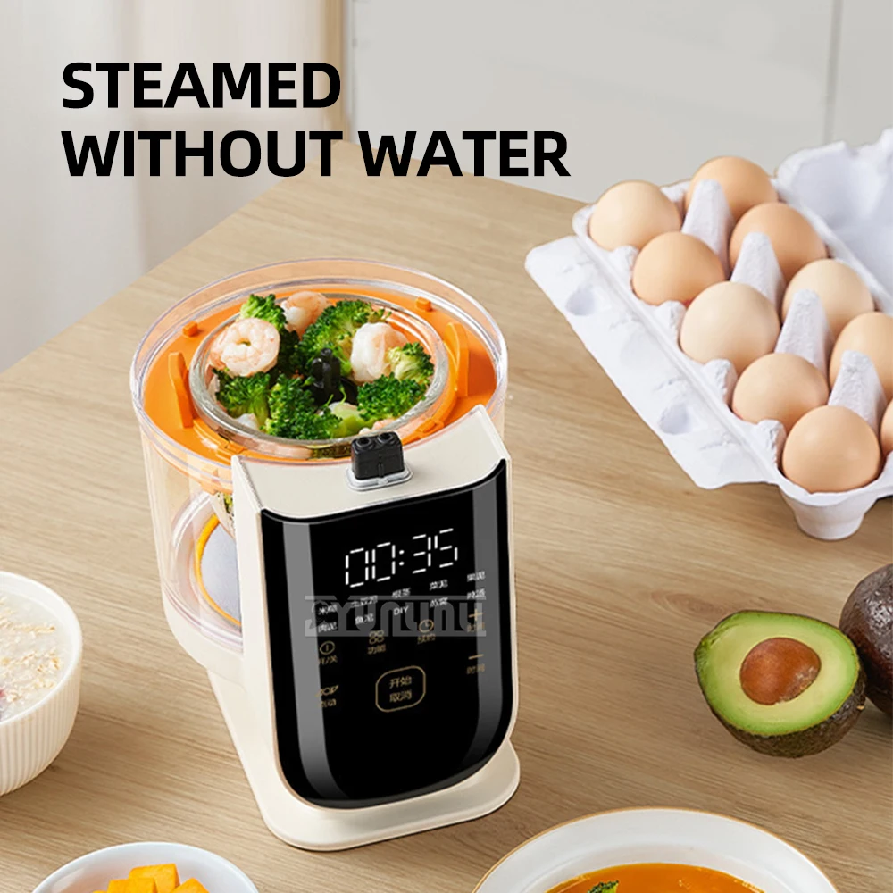 Smerigliatrice per alimenti complementare integrata per miscelazione e cottura multifunzionale HL-6057 Macchina da cucina da cucina