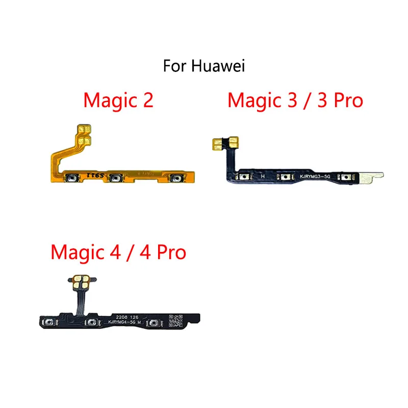 Power Button Switch Volume Mute Button On / Off Flex Cable For Huawei Honor Magic 2 3 4 Pro